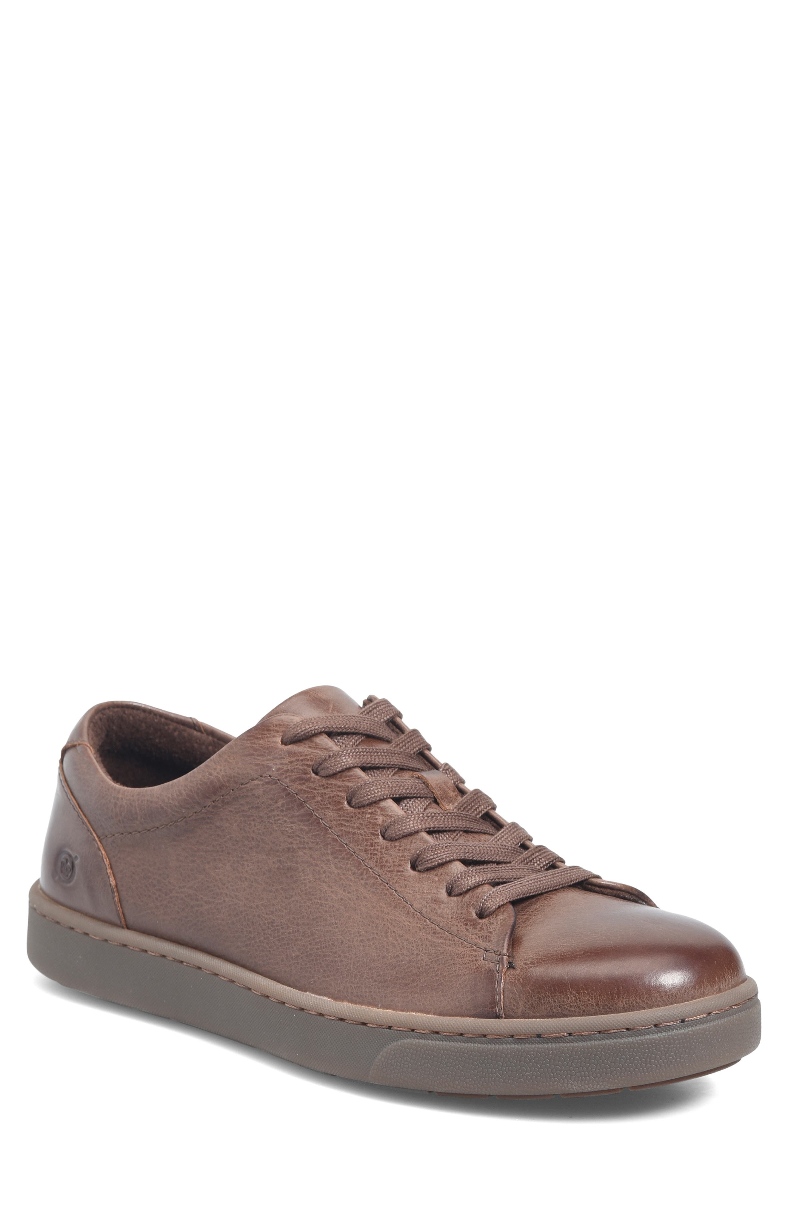 Børn Allegheny II Sneaker in Dark Brown Leather Cover