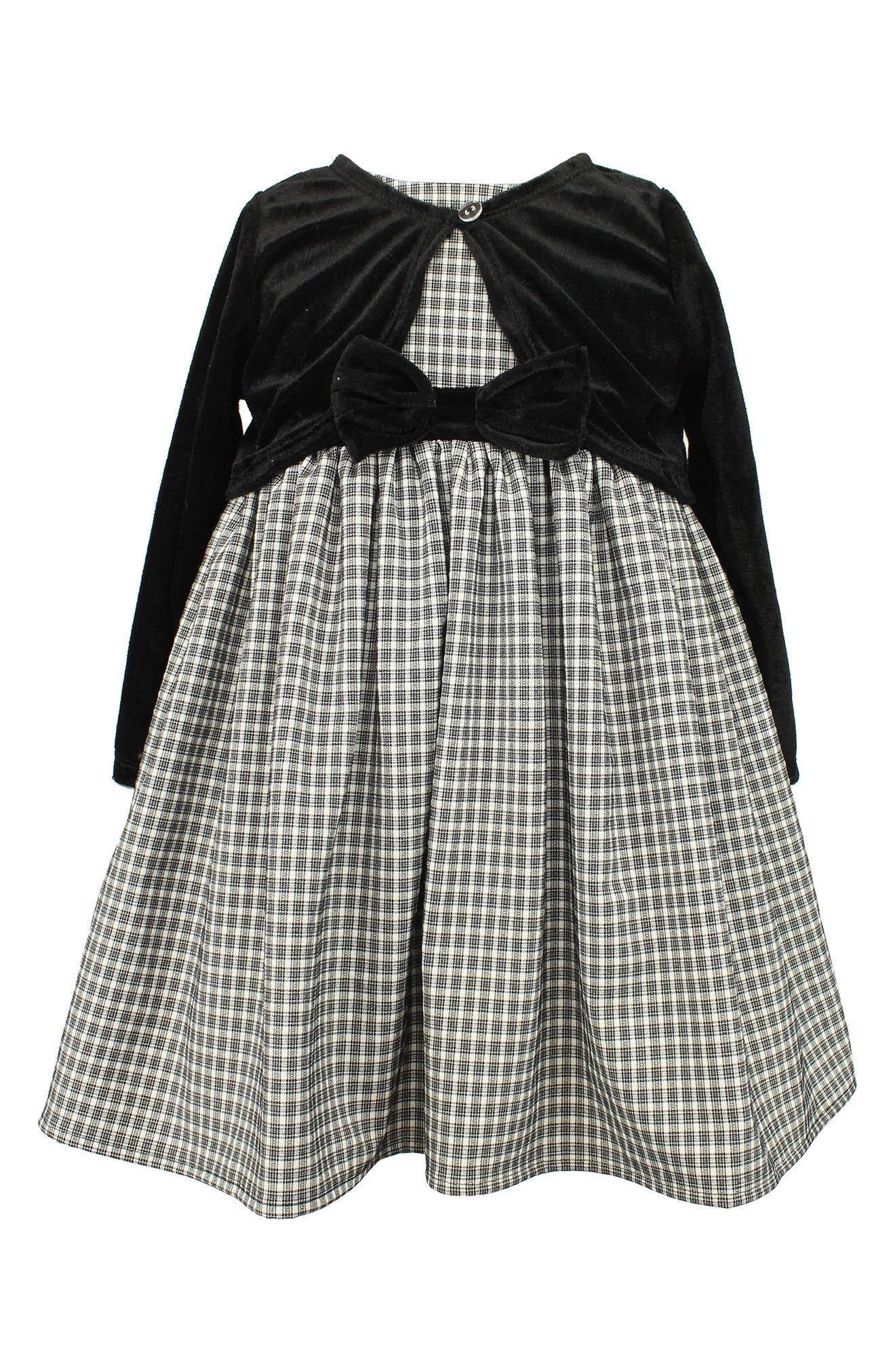 Popatu Kids' Plaid Dress \u0026 Bolero 