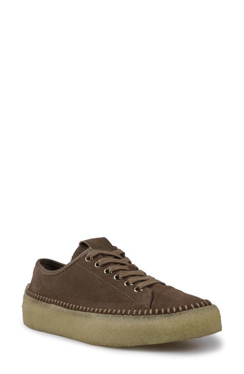 Shop Artisan Crafted By Zigi Clover Low Top Sneaker In Taupe Suede