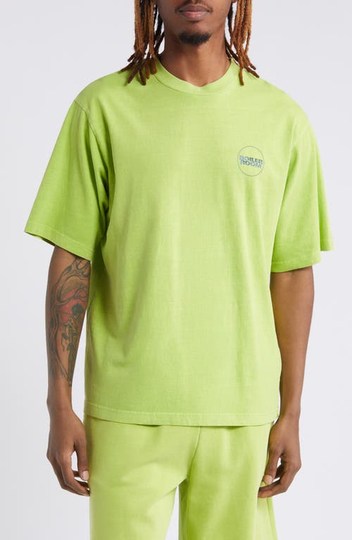 Core Cotton T-Shirt in Lime