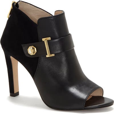 Louise Et Cie Lander Open Toe Bootie- Black