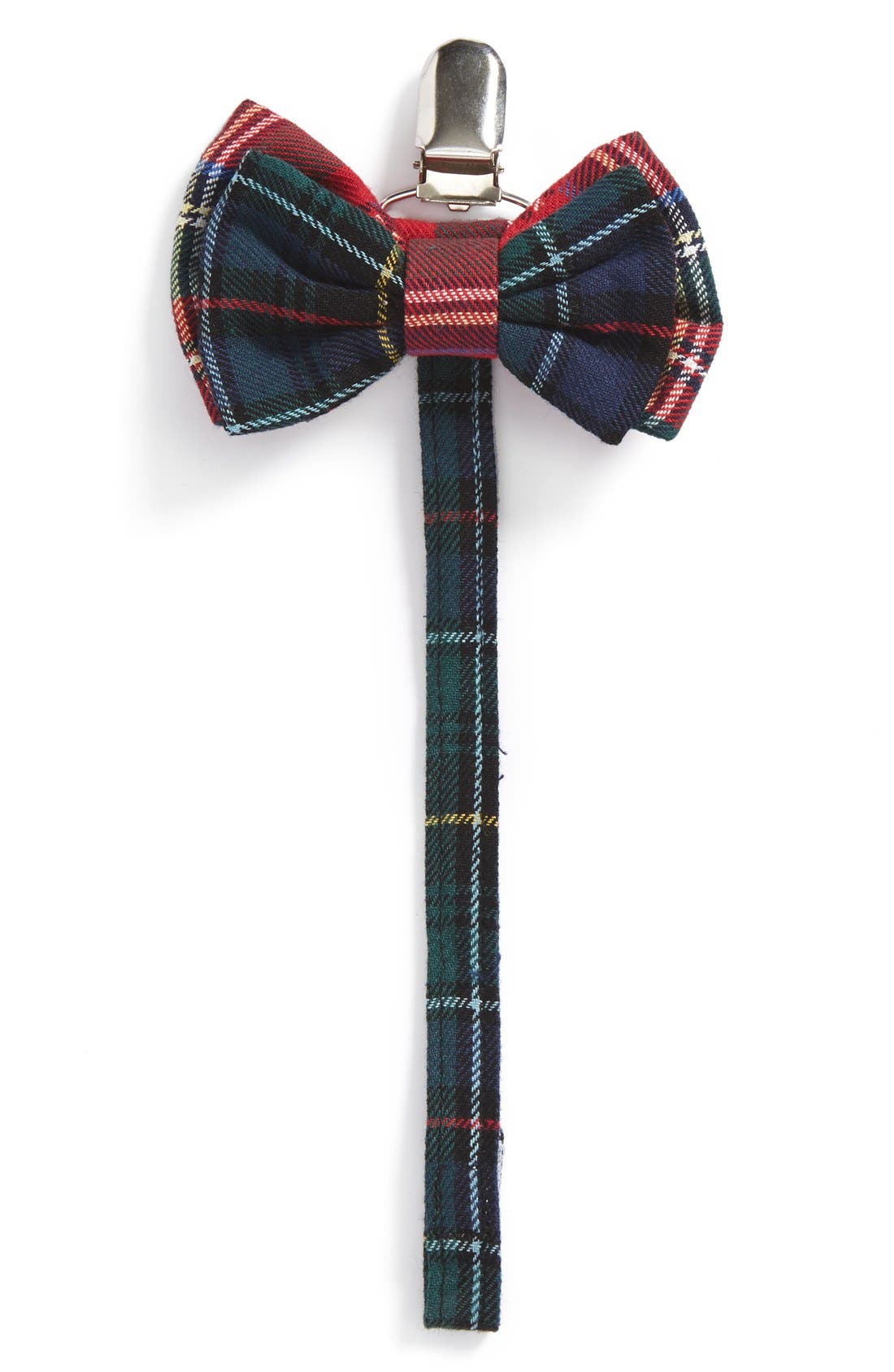 Mud Pie Bow Tie Pacifier Clip (Baby) Nordstrom