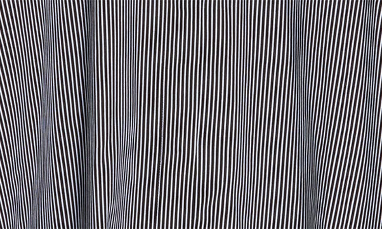 Shop Dkny Stripe Pocket Nightshirt In Black Stripe