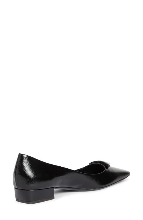 Shop Prada Modellerie Square Toe Pump In Nero