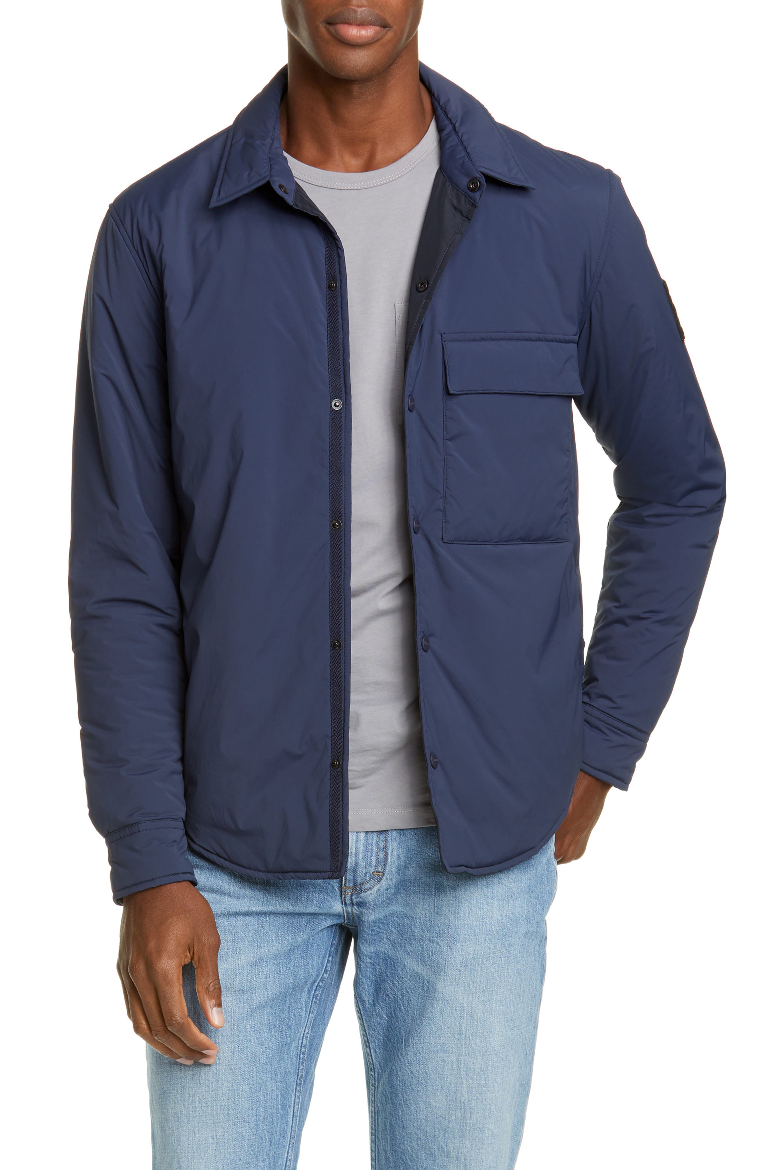 padded shirt jacket