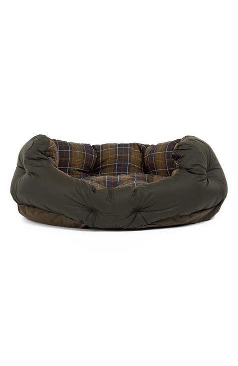 Waxed Cotton Dog Bed
