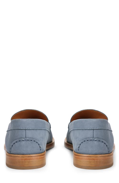 Shop Kurt Geiger London Luis Penny Loafer In Light/pastel Blue