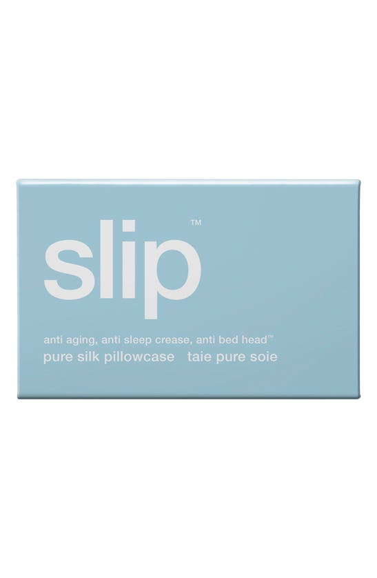 Shop Slip Pure Silk Pillowcase In Seabreeze
