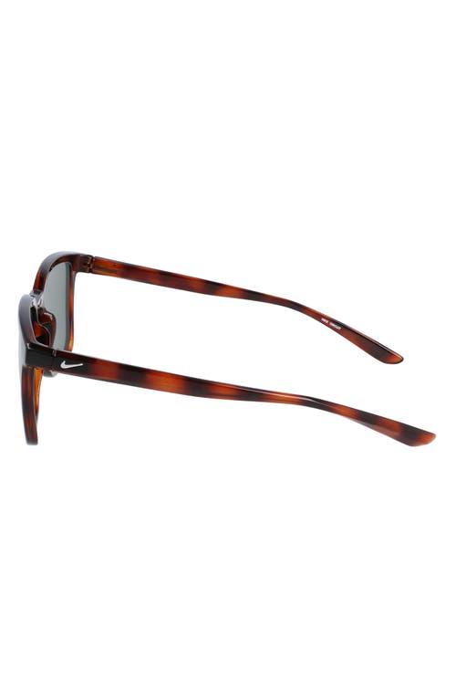 Nike Circuit Mirrored Sunglasses In Tortoise/green