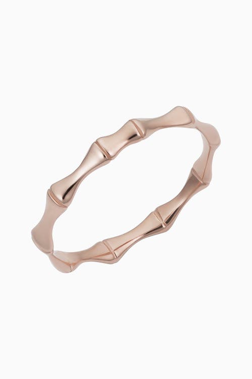 Oradina Women's 14k Rose Solid Gold Amalfi Ring In Rose Gold