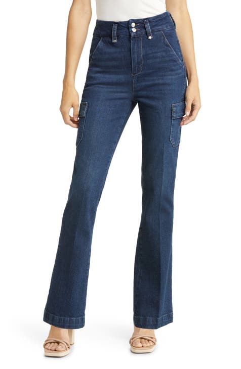 Dion Cargo Trouser Flare Jeans (Gracie Lou)