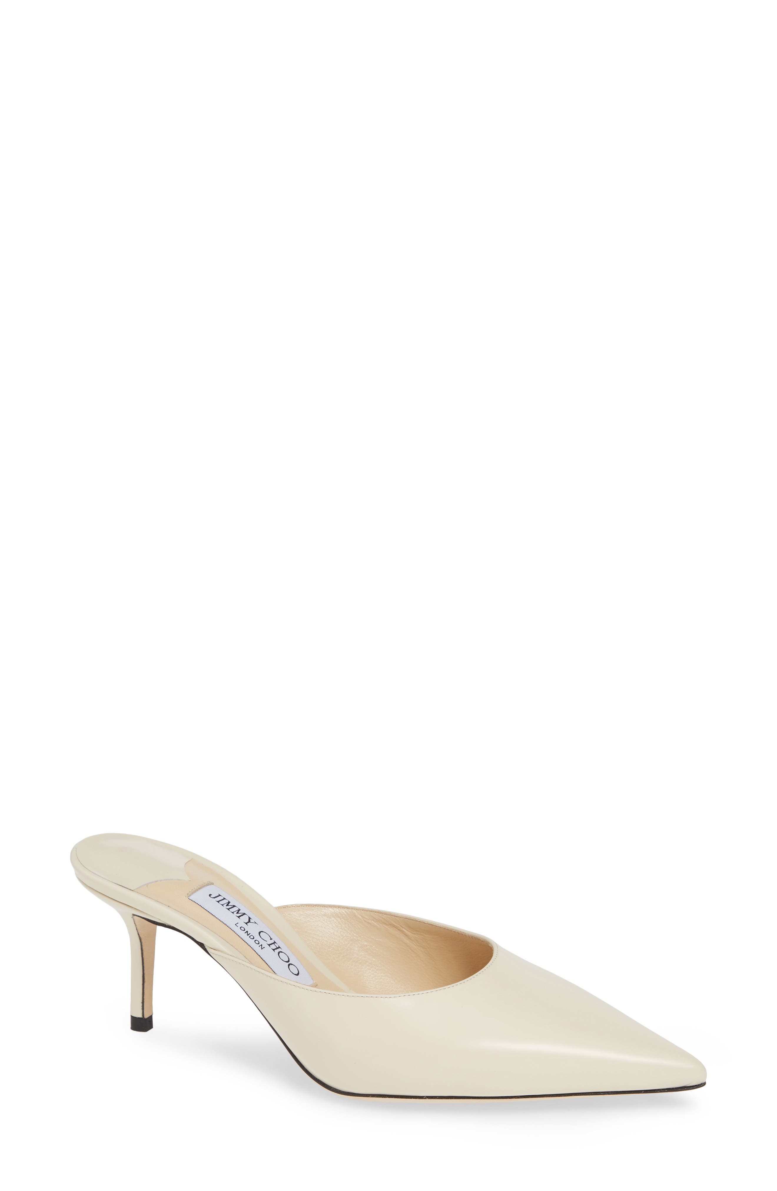 Jimmy Choo Rav Mule, White