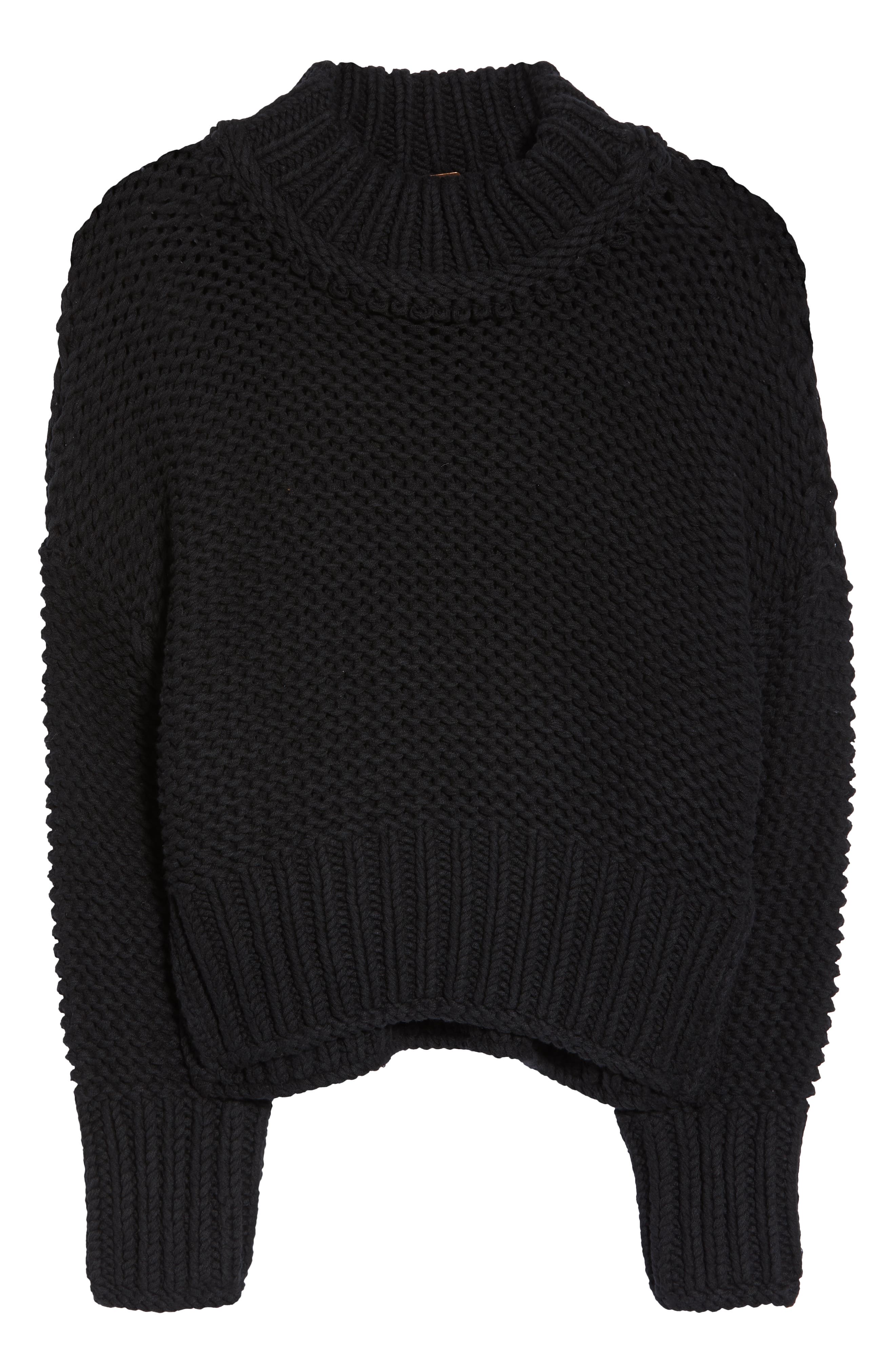 Free People My Only Sunshine Sweater - Black - L