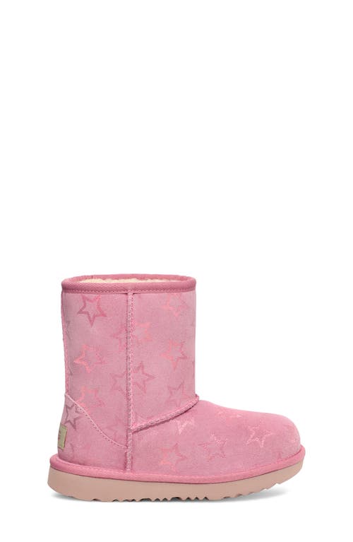 Shop Ugg(r) Kids' Classic Ii Iridescent Stars Boot In Dusty Orchid/pink Iridescent