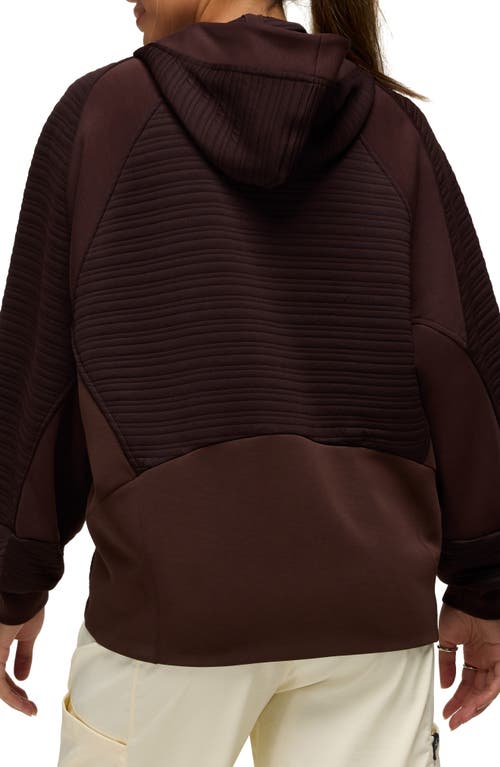 Shop Prana Send Off Oversize Jacket In Espresso