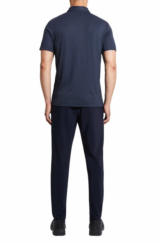 Theory Bron C.anemone Polo In Eclipse Multi - Bda