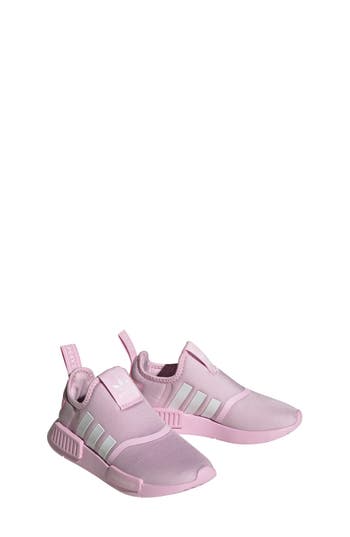 Shop Adidas Originals Adidas Kids' Nmd 360 Sneaker In Orchid Fusion/white/white