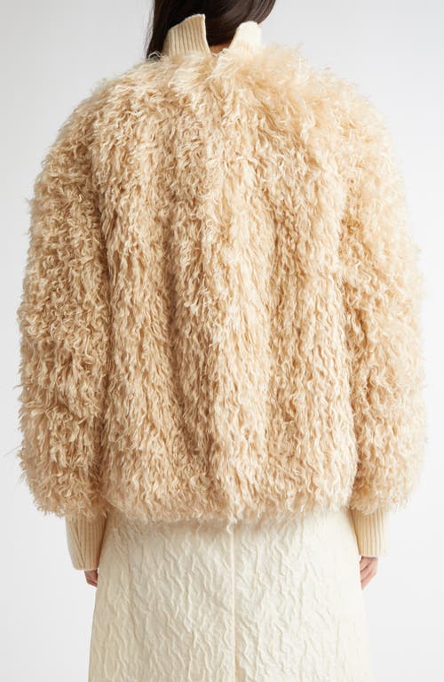 EENK EENK FAUX SHEARLING JACKET 