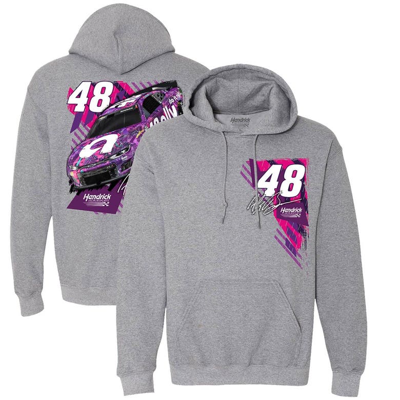 Shop Hendrick Motorsports Team Collection Heather Charcoal Alex Bowman  Ally Pullover Hoodie