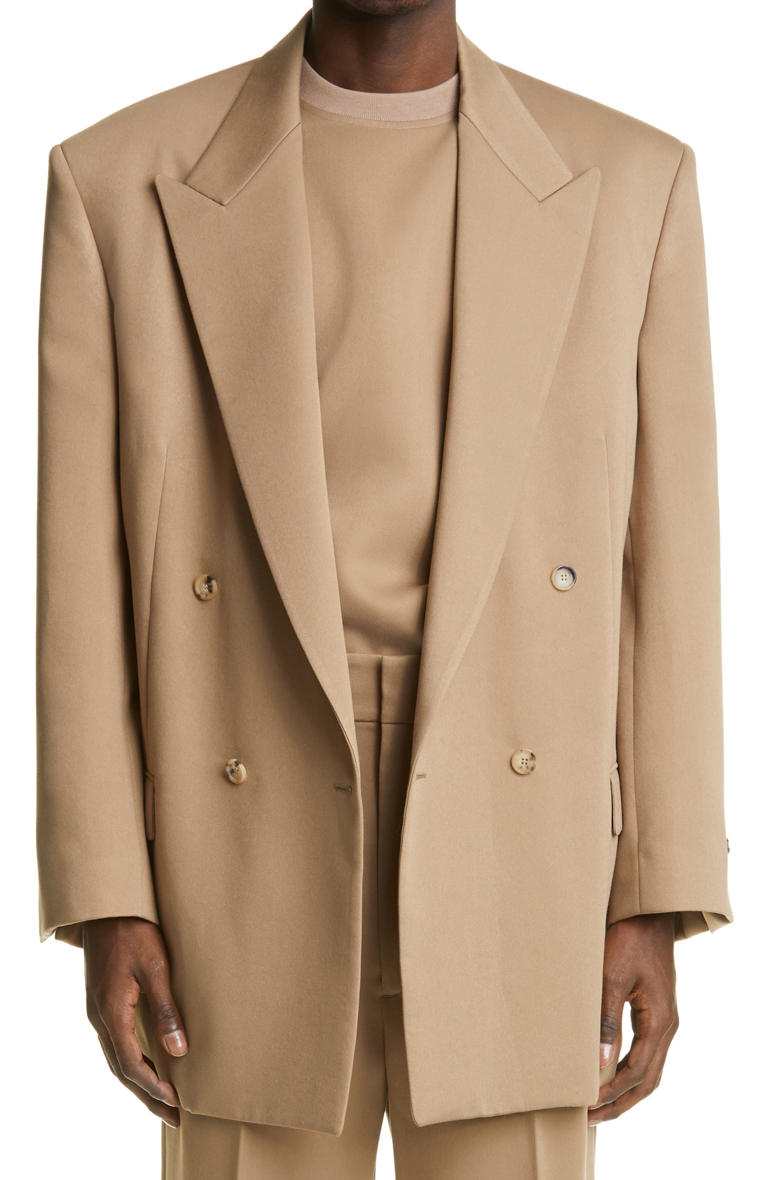 Fear of God California Oversize Blazer in Taupe at Nordstrom, Size 34 Us