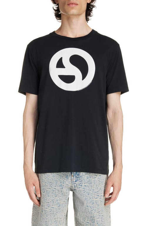 Acne Studios Warped Logo Cotton Graphic T-Shirt at Nordstrom,