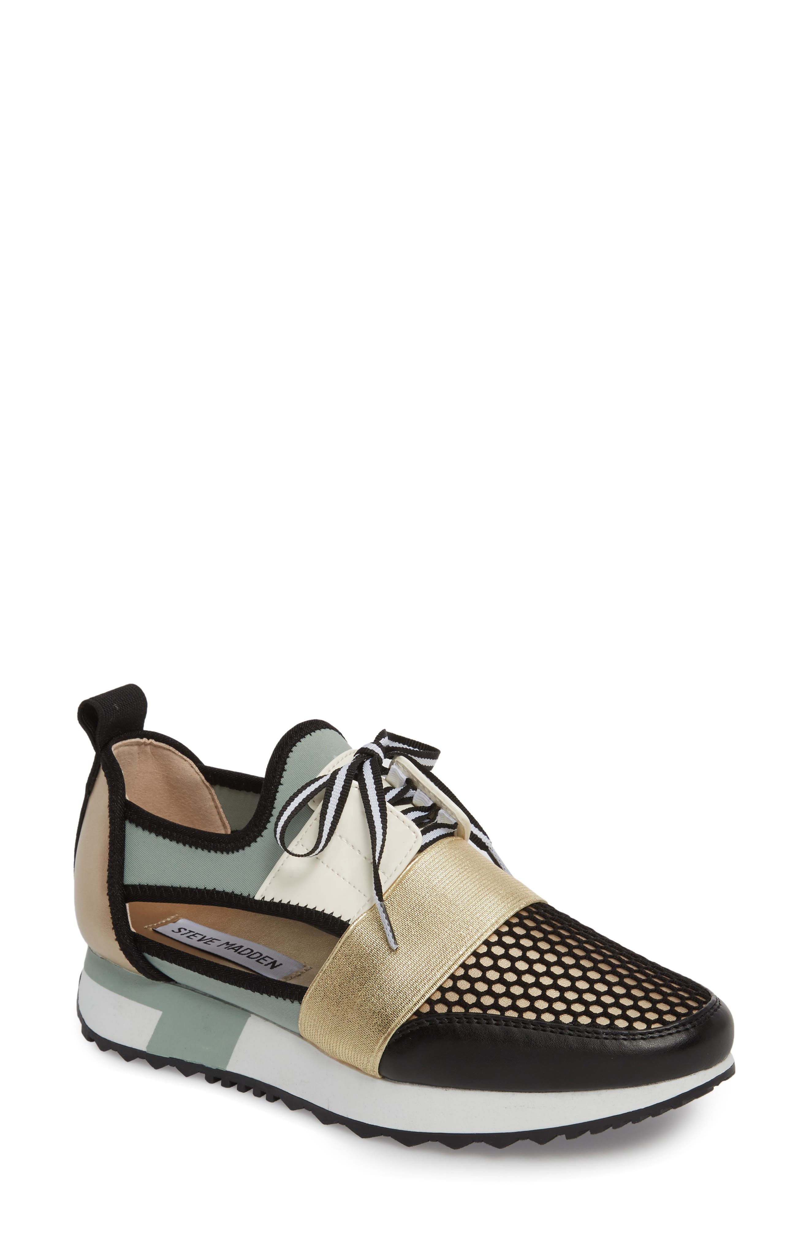 steve madden arctic sneaker rose gold