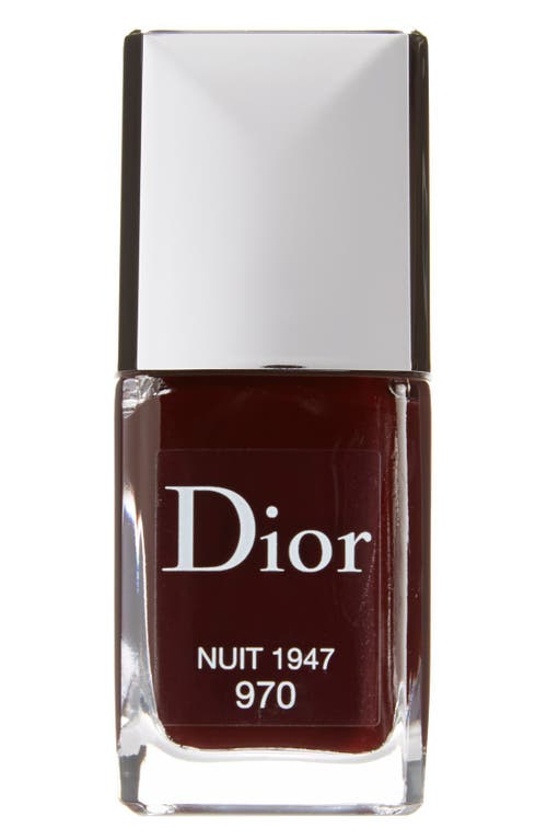 DIOR Vernis Gel Shine & Long Wear Nail Lacquer in 970 Nuit 1947