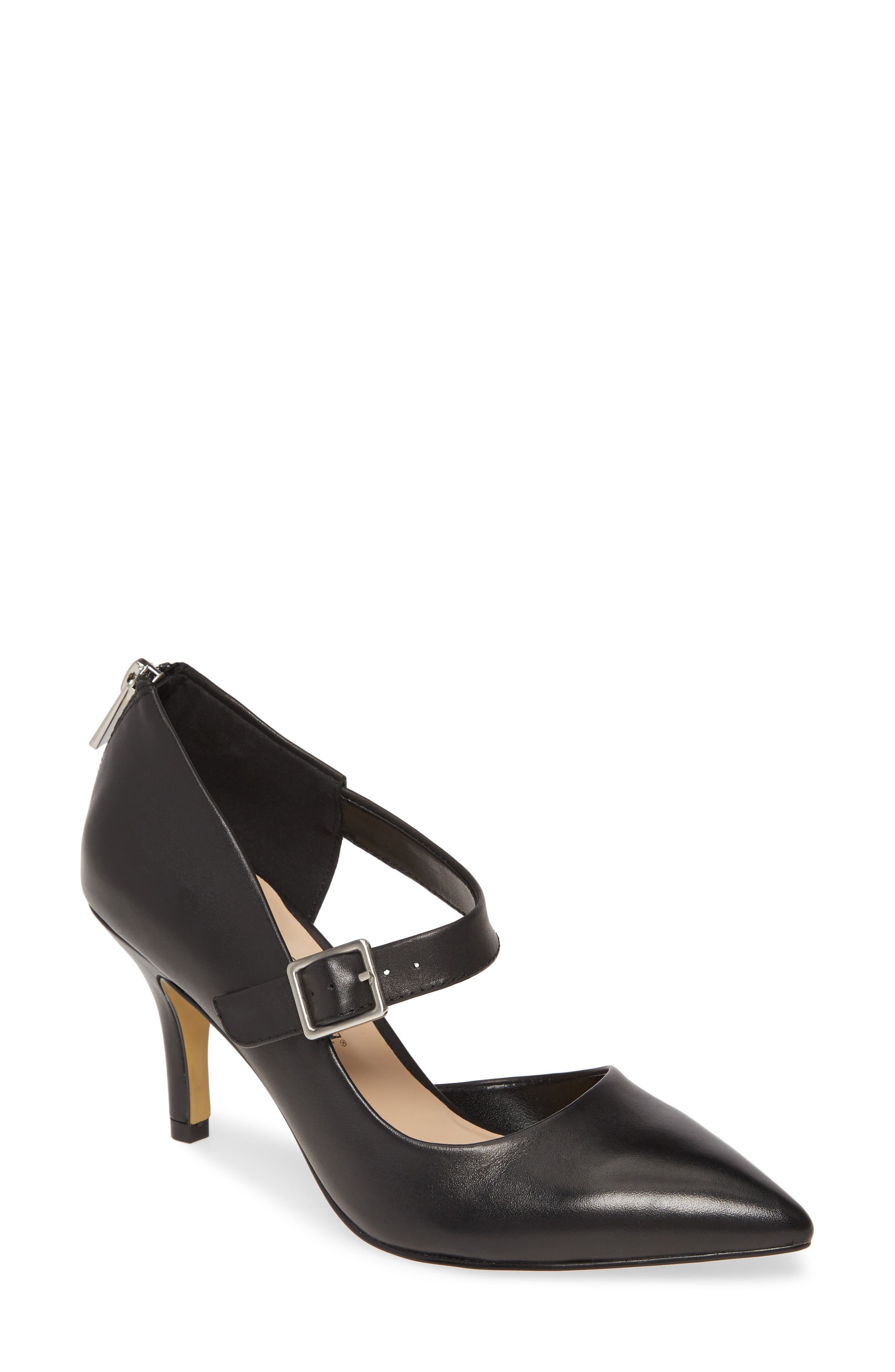 Bella Vita Dawson Pointed Toe Pump WW - Black