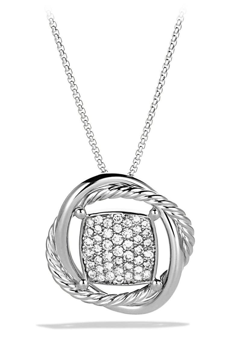 David Yurman 'Infinity' Pendant with Diamonds on Chain | Nordstrom