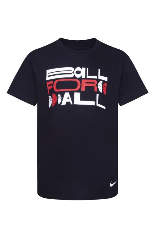 Nike Kids' Elite Graphic T-Shirt in Black