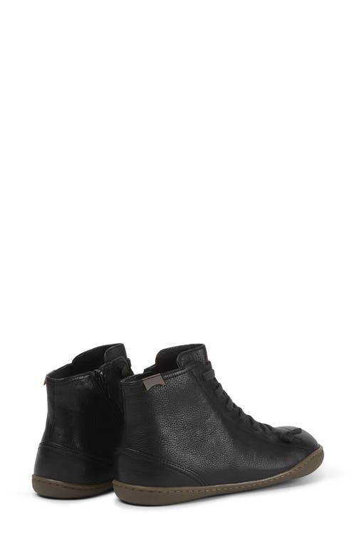 Camper Peu Cami High Top Sneaker In Black