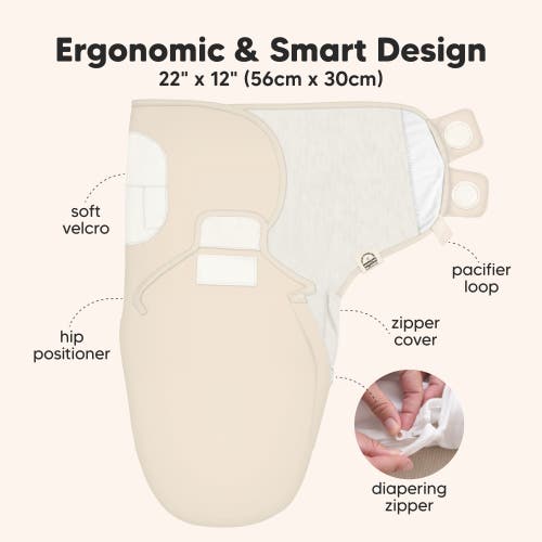 Keababies 3-pack Soothe Zippy Swaddle Wrap In Bumble Bear
