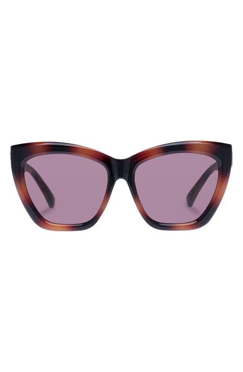 Le Specs Vamos 57mm Cat Eye Sunglasses in Tort at Nordstrom