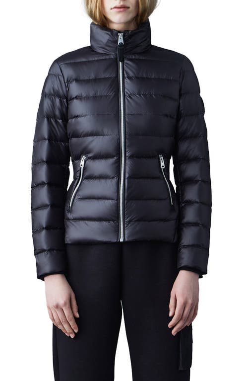 Mackage Davina Water Repellent 800 Fill Power Down Puffer Jacket in Black at Nordstrom, Size Medium