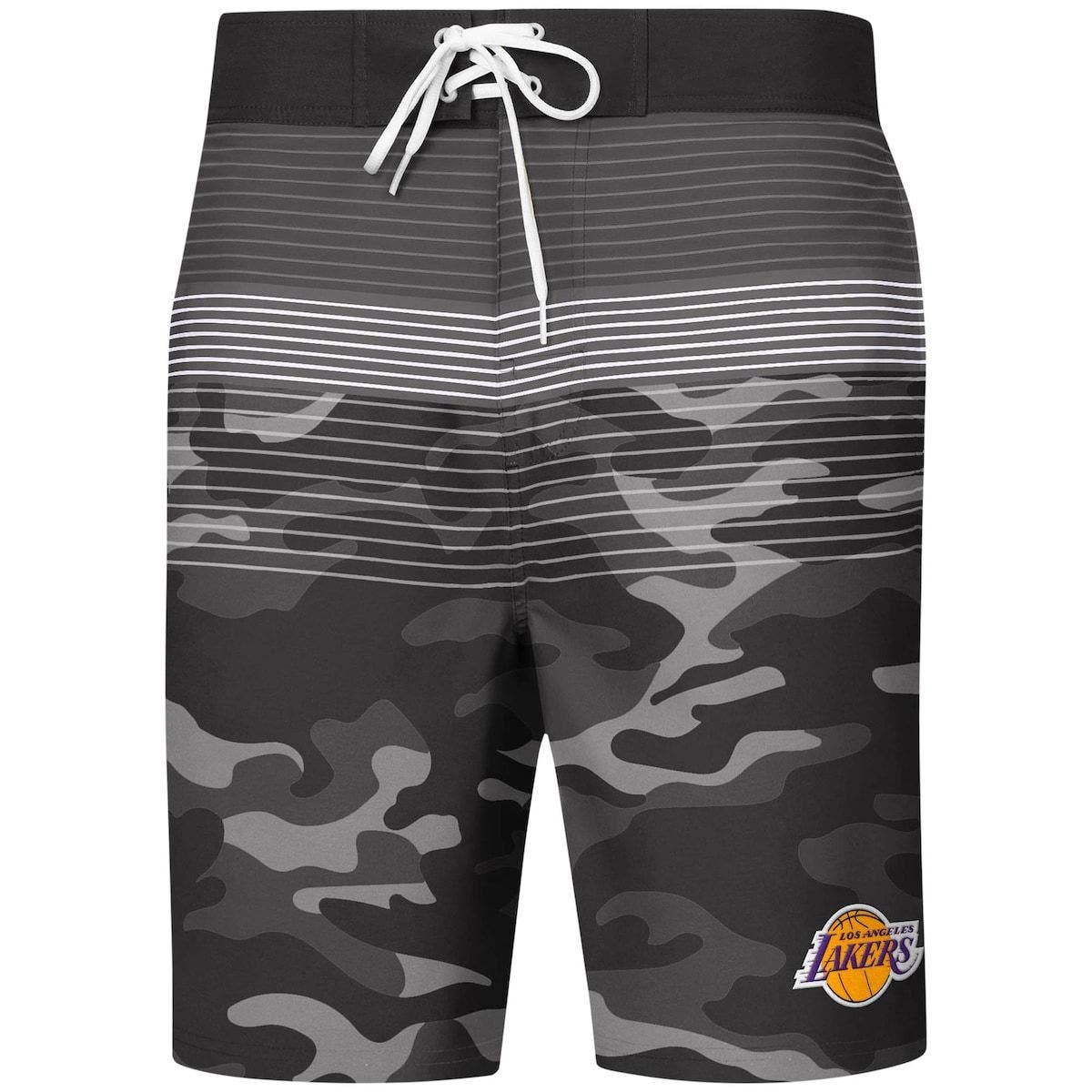 lakers swim trunks