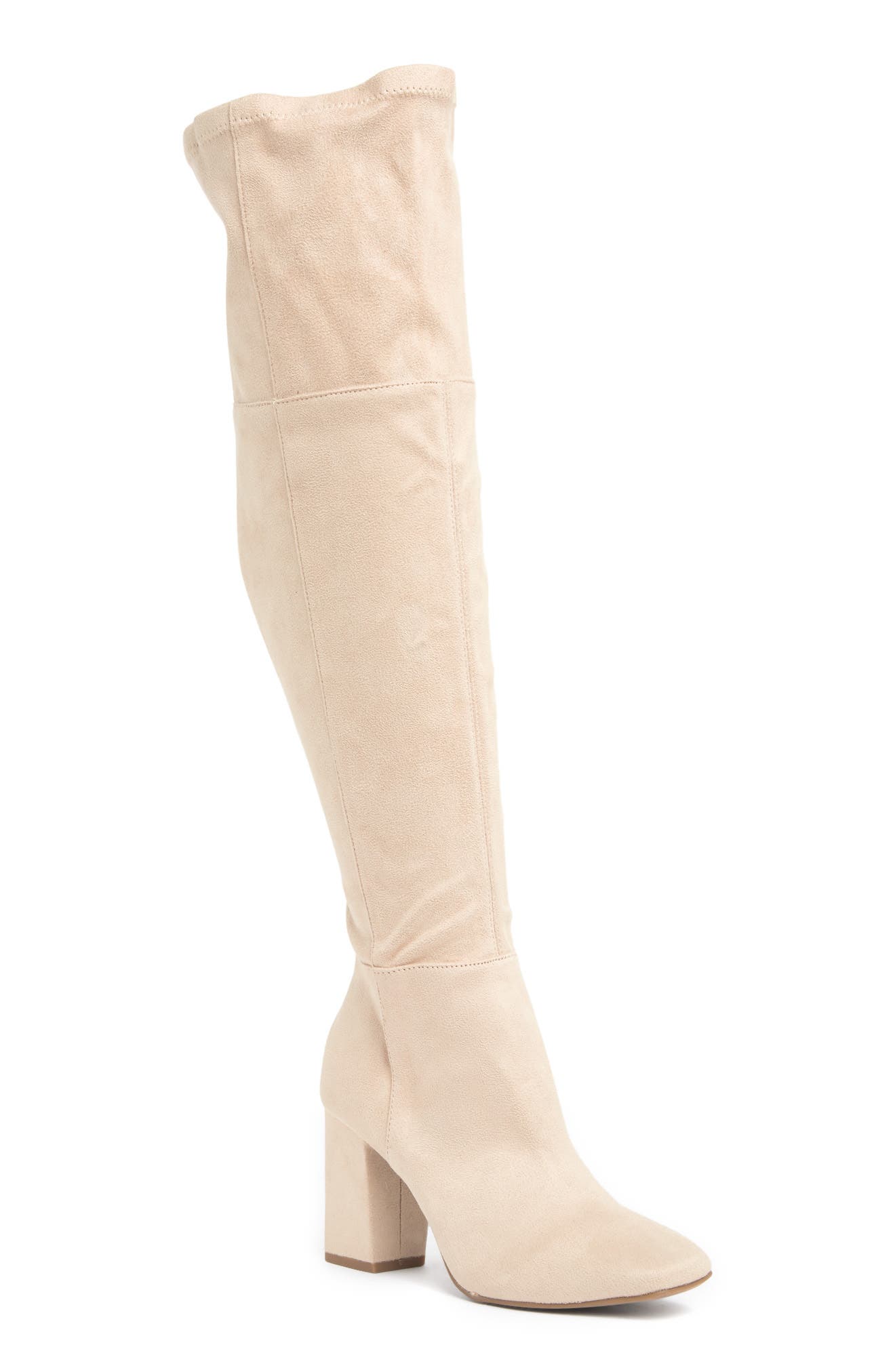 saffron over the knee boot