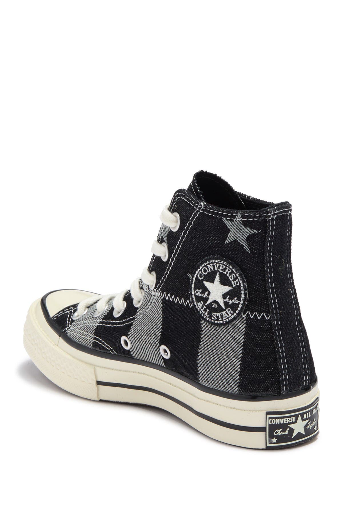 converse canvas platform shoes