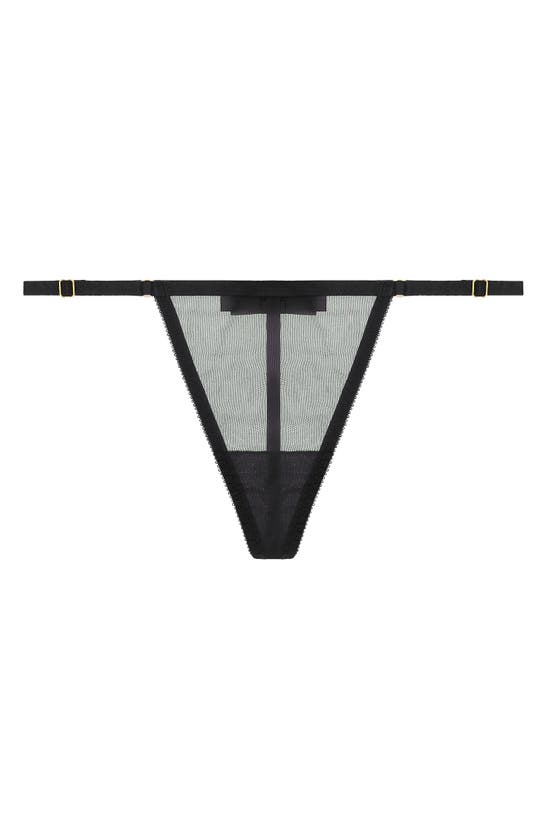 JOURNELLE JOURNELLE ODETTE MESH THONG