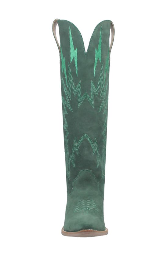 Shop Dingo Thunder Road Cowboy Boot In Green