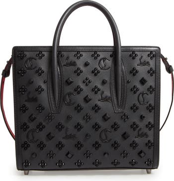 Christian Louboutin Medium Paloma Studded Leather Satchel