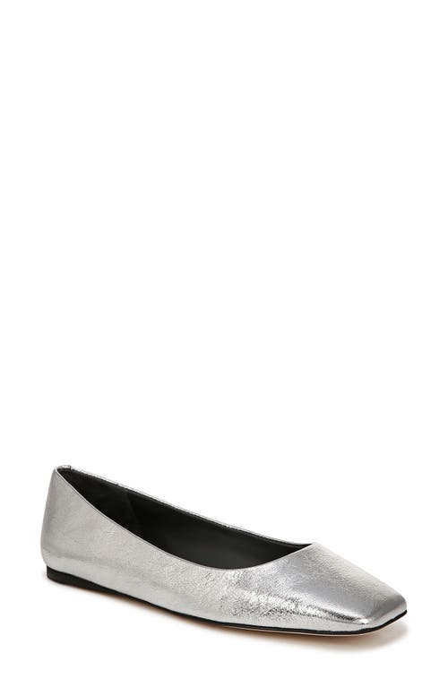 Sarto by Franco Flexa Maya Flat Silver at Nordstrom,