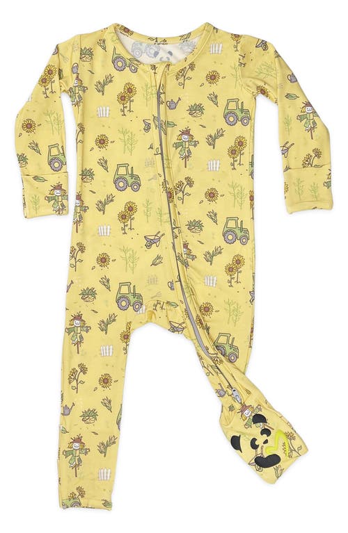 Bellabu Bear Kids' Harvest Convertible Footie Pajamas at Nordstrom, Size Newborn