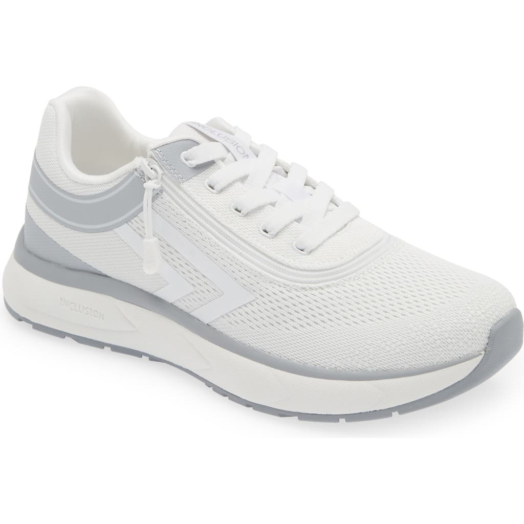 Billy Footwear Inclusion Too Sneaker In Grey/white