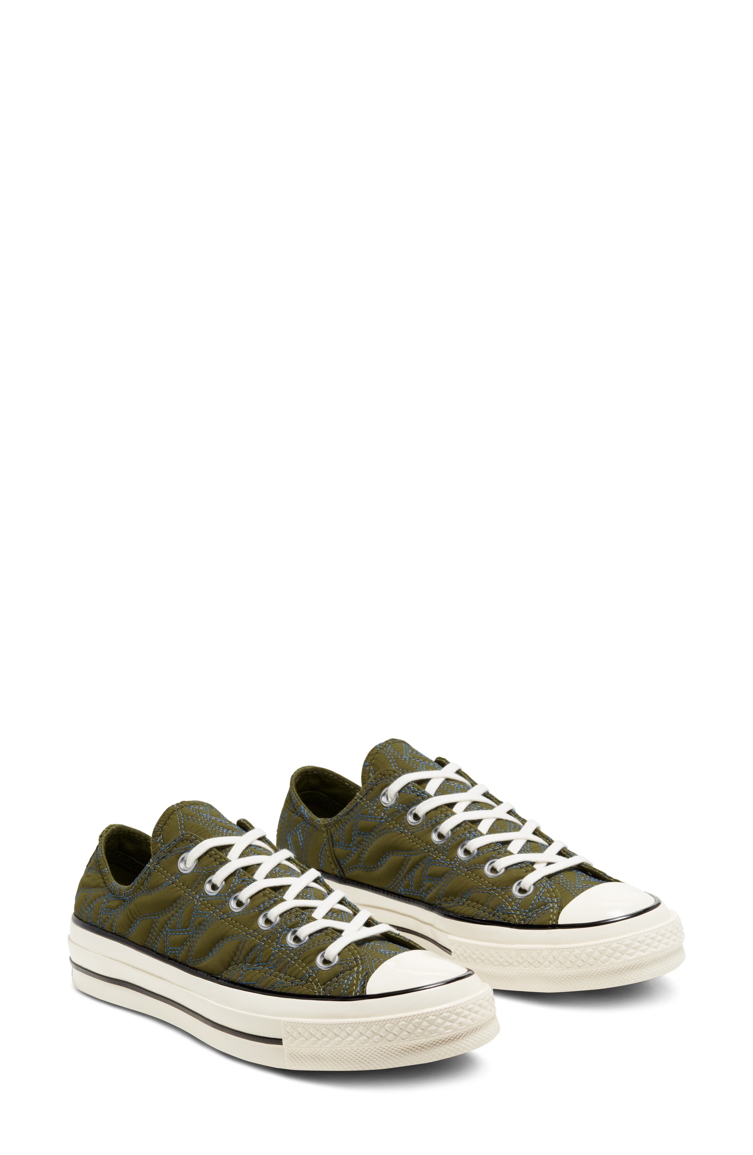 ConverseWomen's Converse Chuck Taylor All Star Quilted Sneaker, Size 7 M -  Green | DailyMail
