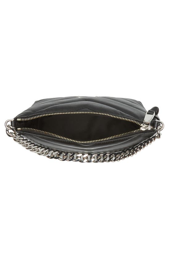 Shop Rebecca Minkoff Edie Leather Crossbody Bag In Black