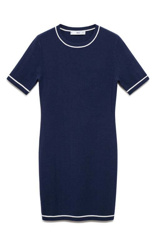 Mango Robe In Dark Navy