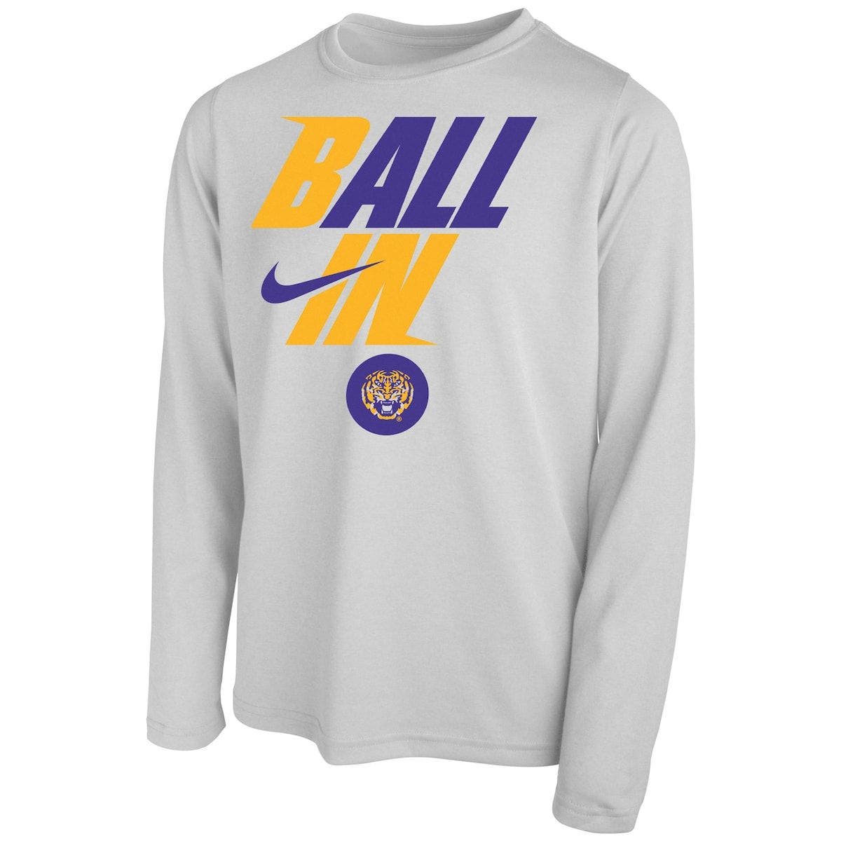 Nike Youth Nike White LSU Tigers Ball 