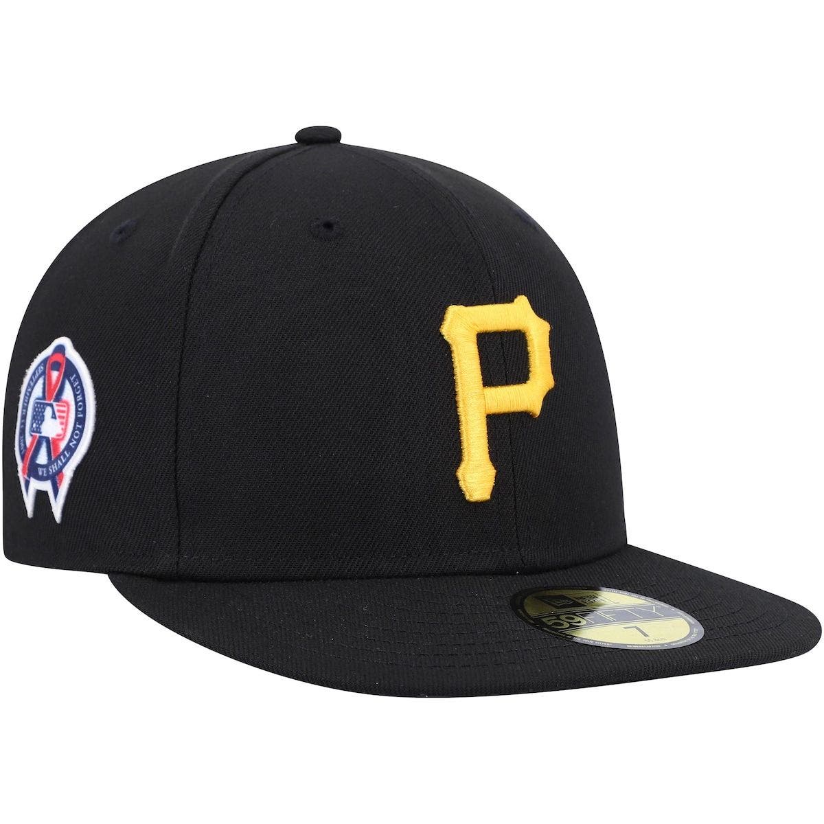 pittsburgh pirates new era fitted hat