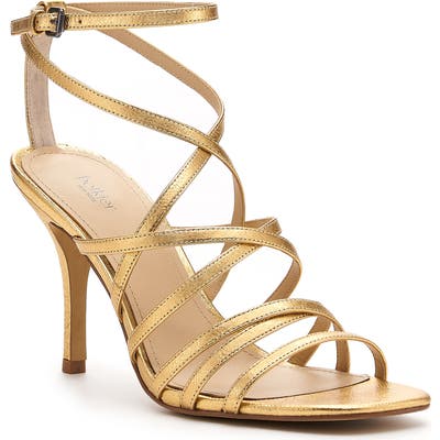 Botkier Lorain Strappy Sandal, Metallic