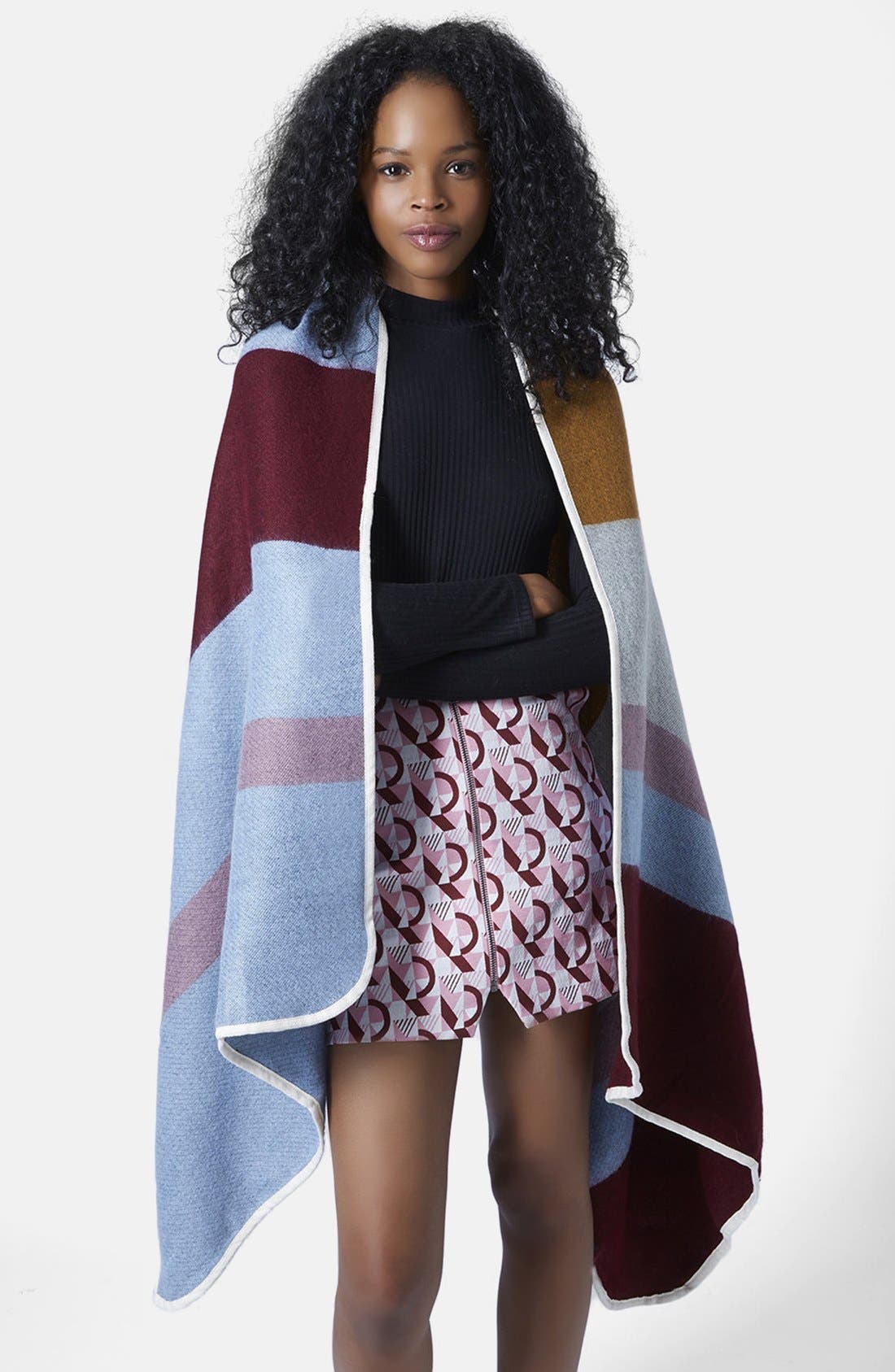 Multicolor Blanket Cape Nordstrom